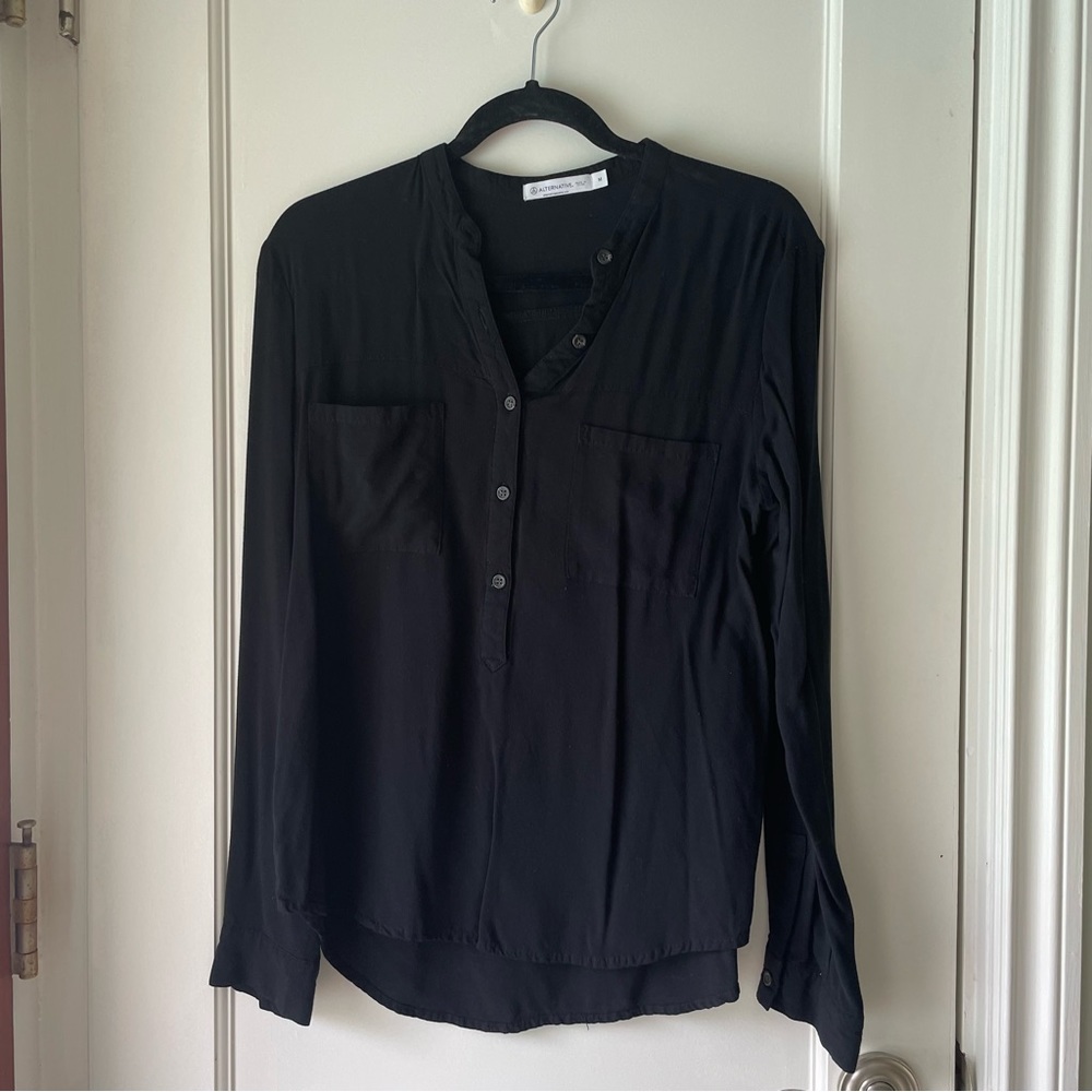 Alternative Apparel Black Button Down - image 1